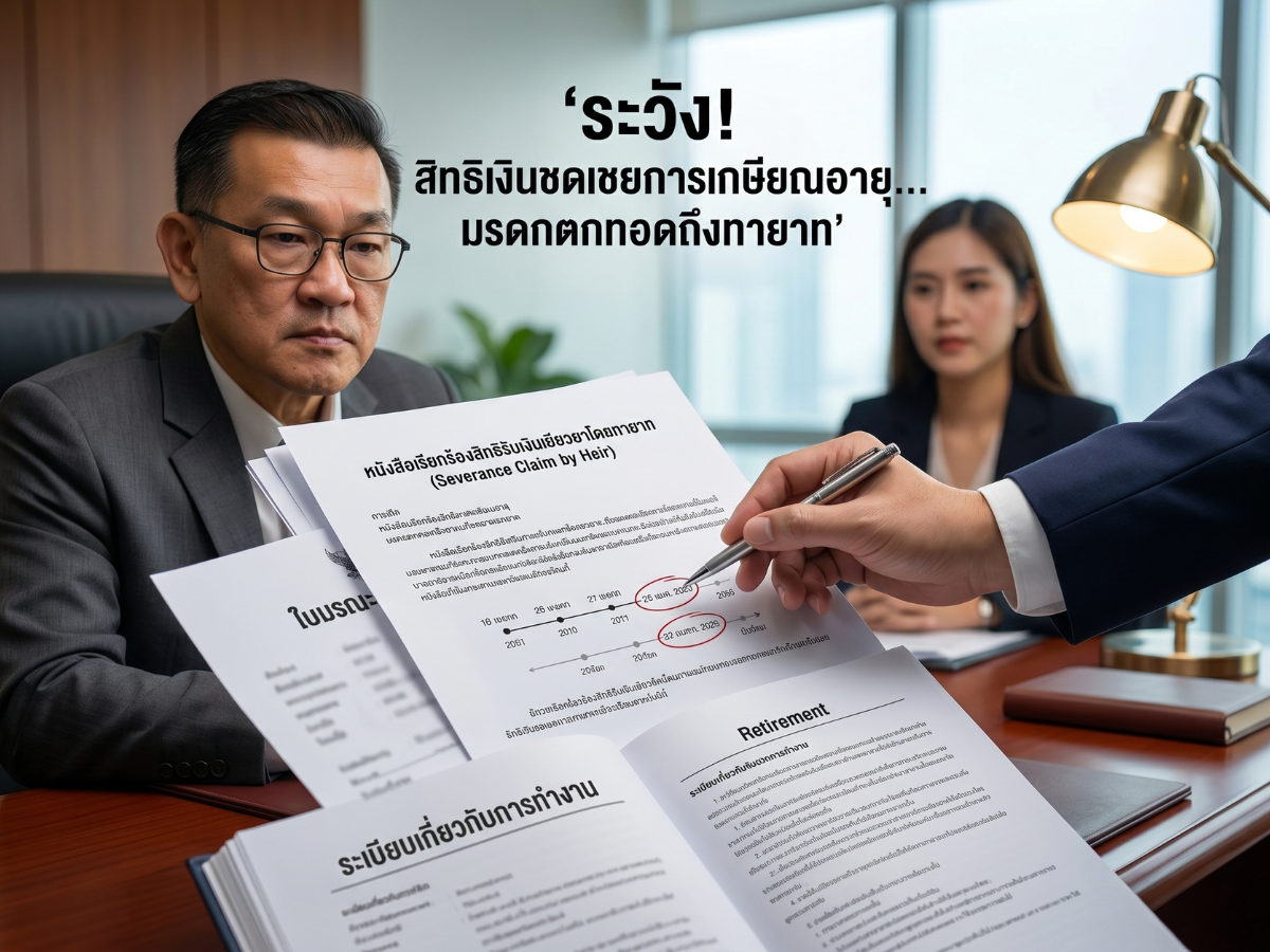 ลูกจ้างเสียชีวิตหลังครบเกษียณ ทายาทเรียกค่าชดเชยได้ไหม (ตอนที่ 4)