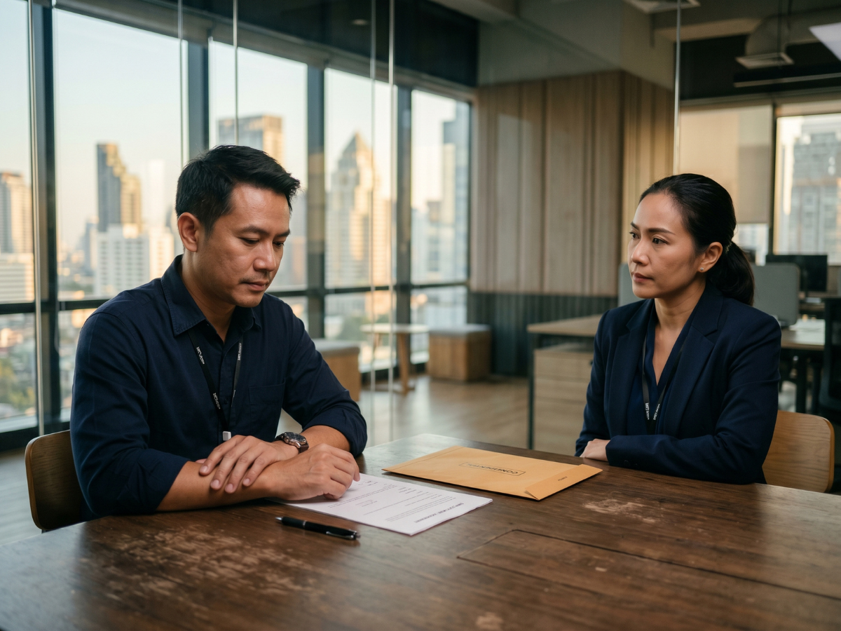 เลิกจ้าง–ถูกเลิกจ้าง ฉบับสมบูรณ์: ค่าชดเชย เลิกจ้างไม่เป็นธรรม ยุบแผนก และเกษียณอายุ