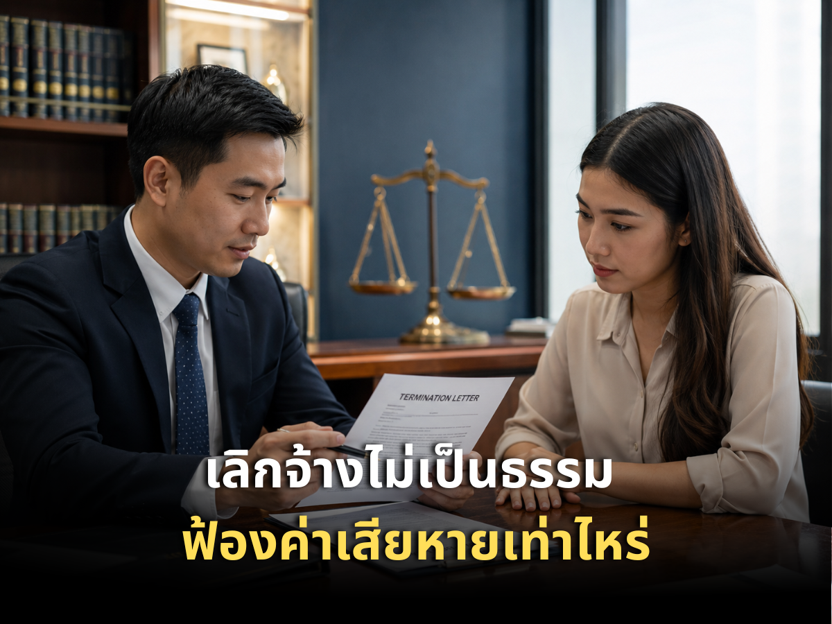 เลิกจ้างไม่เป็นธรรมคืออะไร ต่างจากเลิกจ้างผิดกฎหมายอย่างไร ฟ้องเรียกค่าเสียหายได้เท่าไหร่